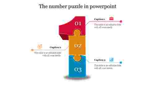 puzzle in powerpoint-The number puzzle in powerpoint